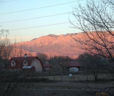 PInk Mountain, Red Barn